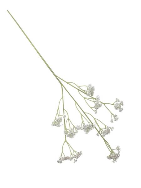 Gipsówka gałązka 63 cm biała