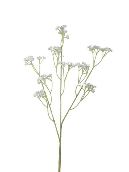 Gipsówka gałązka 63 cm biała