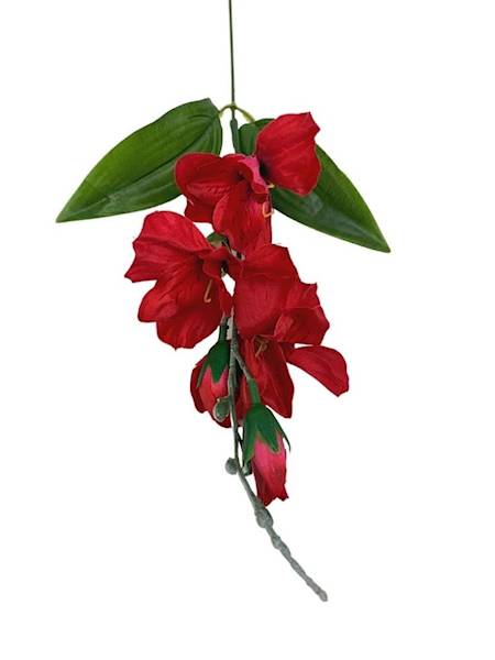 Alstromeria gałązka 58 cm czerwona 