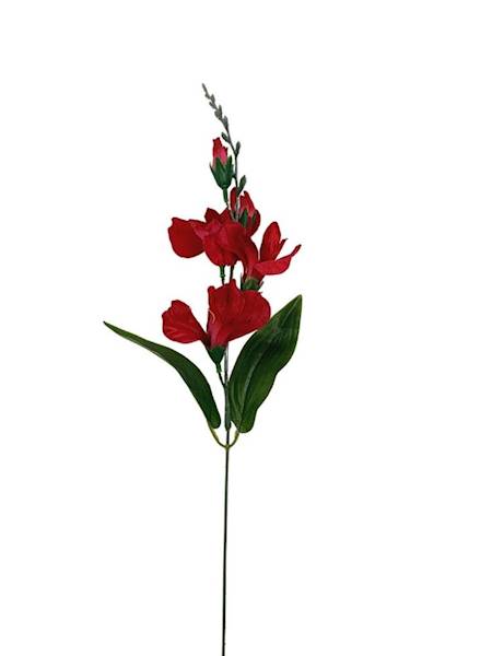 Alstromeria gałązka 58 cm czerwona 