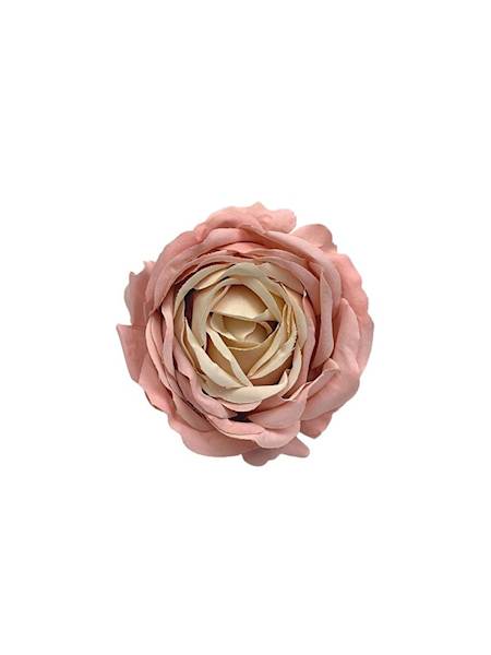 Róża główka 9 cm różowa