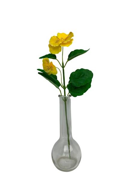 Bratek gałązka 33 cm żółty