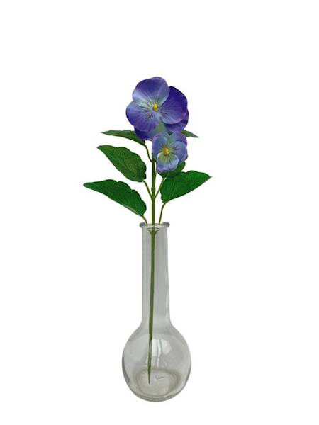 Bratek gałązka 33 cm niebieski