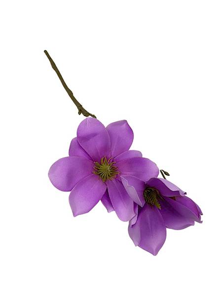 Magnolia gałązka 40 cm fioletowa