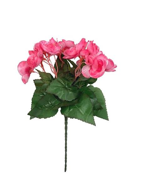 Bukiet begonia 28 cm róż