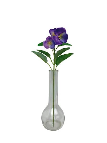 Bratek gałązka 33 cm fioletowo żółty