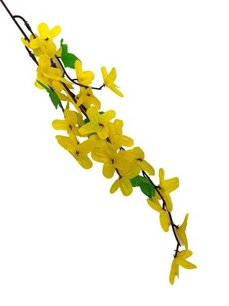 Forsycja gałązka 52 cm żółta