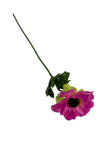 Anemon gałązka 34 cm różowy