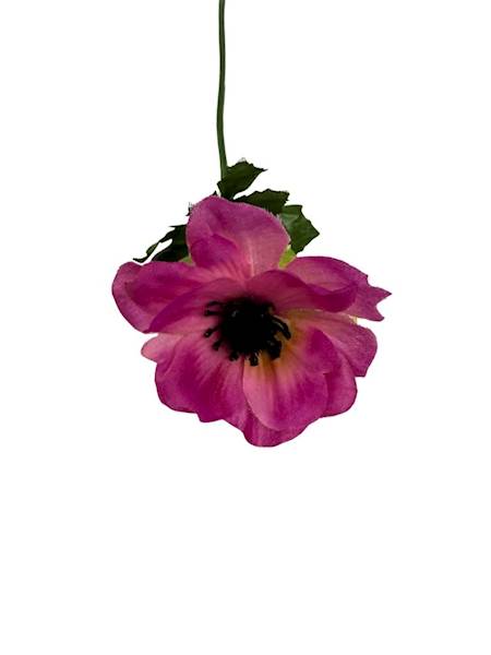 Anemon gałązka 34 cm różowy