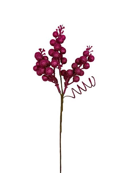 Pik kulki brokat różowe 30 cm