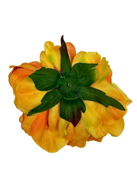 Piwonia główka 15 cm pomarańczowa