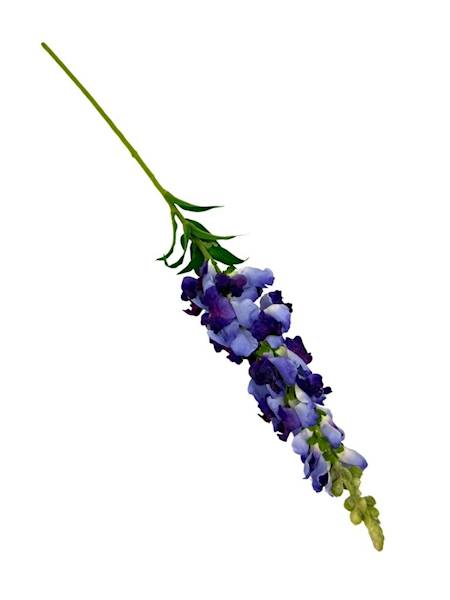 Lwia paszcza gałązka 85 cm niebiesko fioletowa