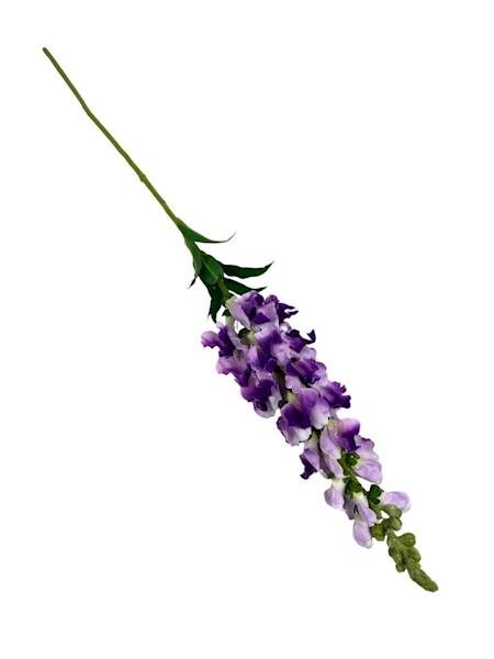 Lwia paszcza gałązka 85 cm odcienie fioletu