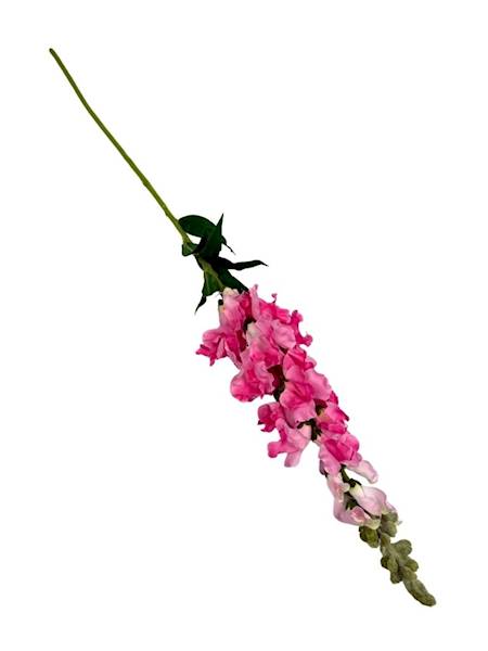 Lwia paszcza gałązka 85 cm różowa