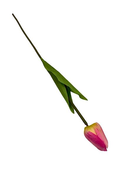 Tulipan gałązka 49 cm różowy