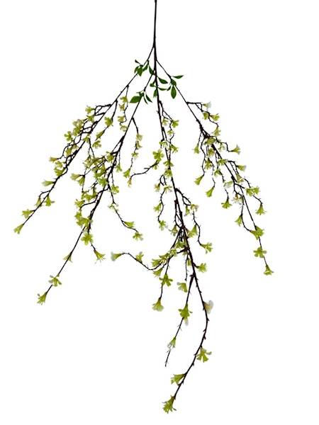 Gałązka kwiatuszki silikonowe 90 cm zielone