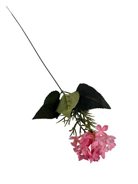 Dodatek 45 cm kwiatuszki silikonowe jasny róż