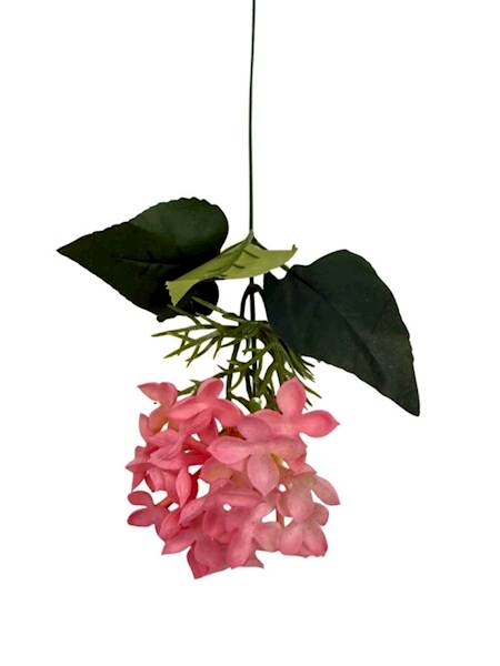 Dodatek 45 cm kwiatuszki silikonowe jasny róż