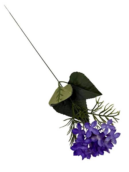 Dodatek 45 cm kwiatuszki silikonowe fiolet