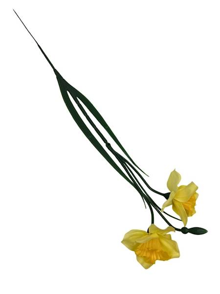 Żonkil gałązka 53 cm jasny żółty