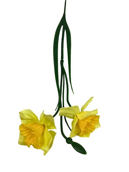 Żonkil gałązka 53 cm jasny żółty