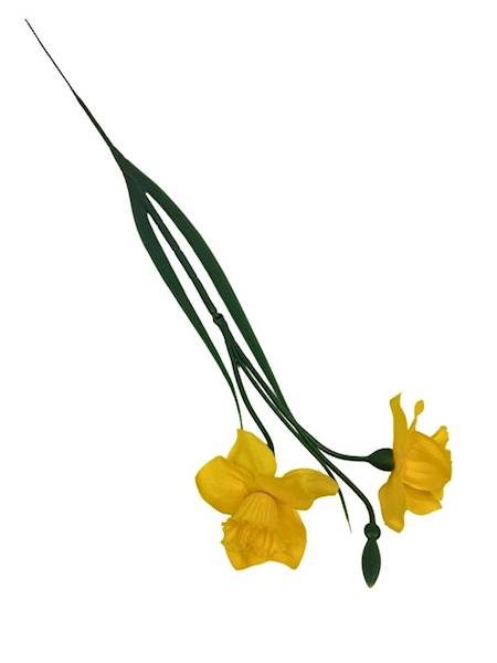 Żonkil gałązka 53 cm żółty