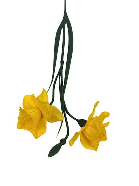 Żonkil gałązka 53 cm żółty