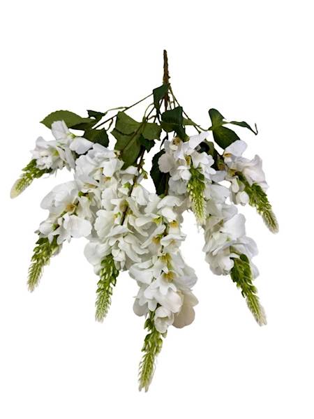 Bukiet ostróżka 65 cm biały