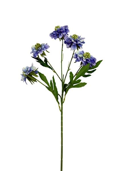 Cynia gałązka 65 cm niebieska