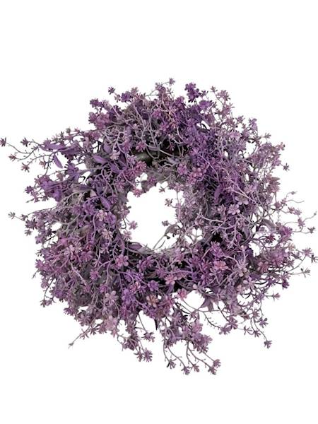 Wianek 30 cm fioletowy