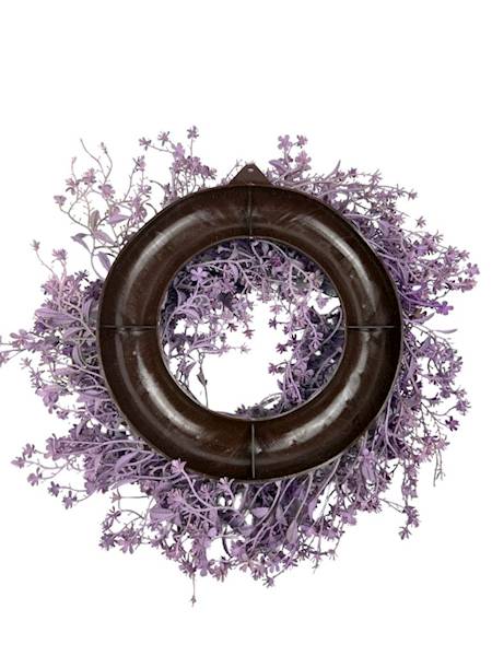 Wianek 30 cm fioletowy