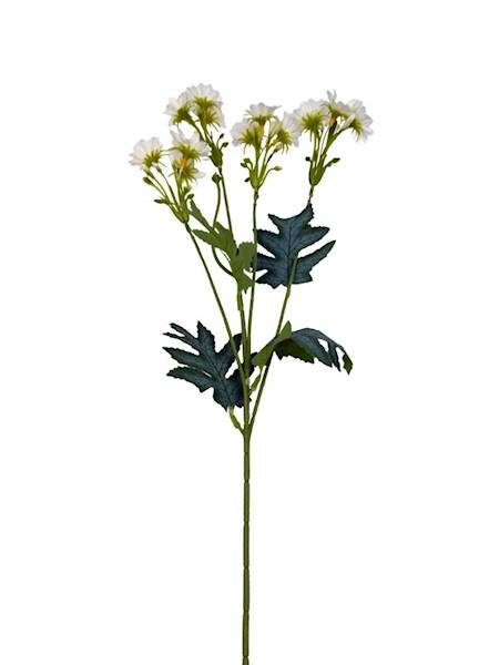 Margaretka gałązka 53 cm biała