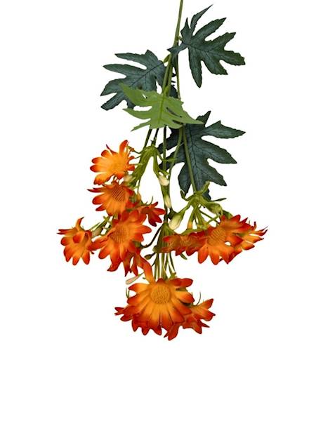 Margaretka gałązka 53 cm pomarańczowa