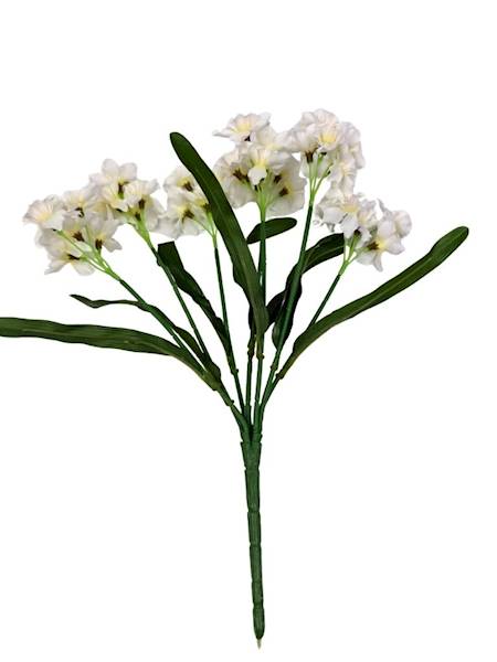 Bukiet żonkil 38 cm biały