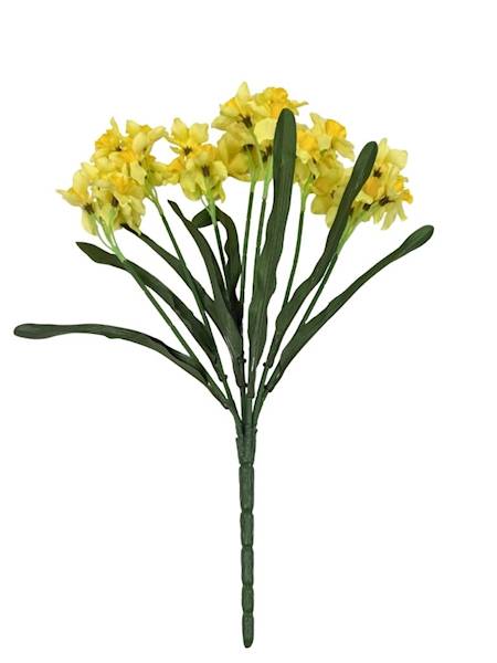 Bukiet żonkil 38 cm jasno żółty