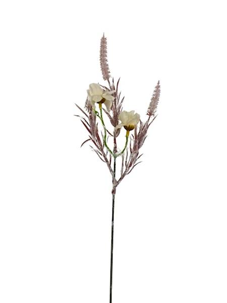 Pik dodatek susz z kwiatami 44 cm beż