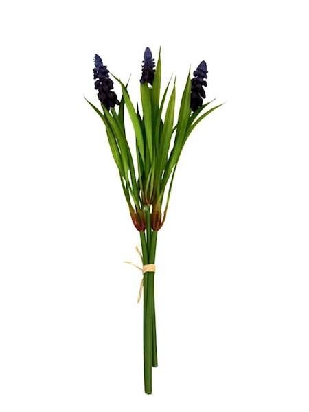 Szafirki wiązka 27 cm fioletowe