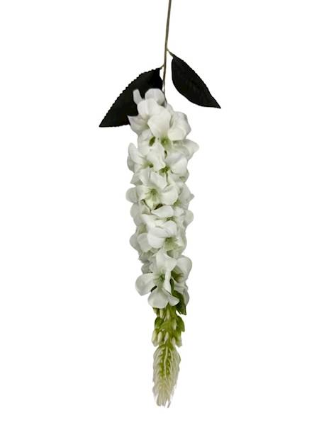 Ostróżka gałązka 70 cm biała