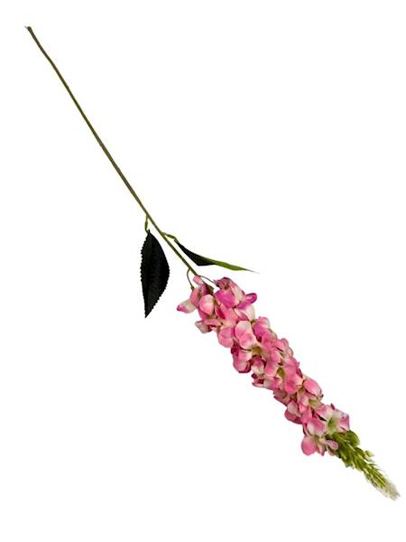 Ostróżka gałązka 70 cm różowa