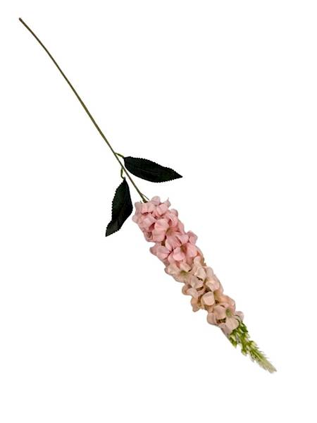 Ostróżka gałązka 70 cm pydrowy róż / beż