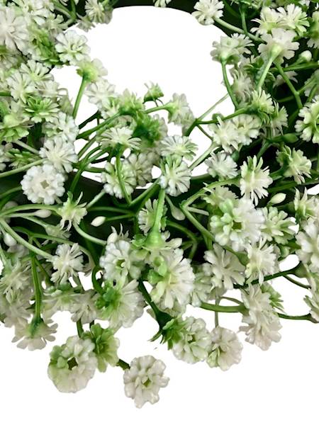 Wianek z gipsówki 28 cm