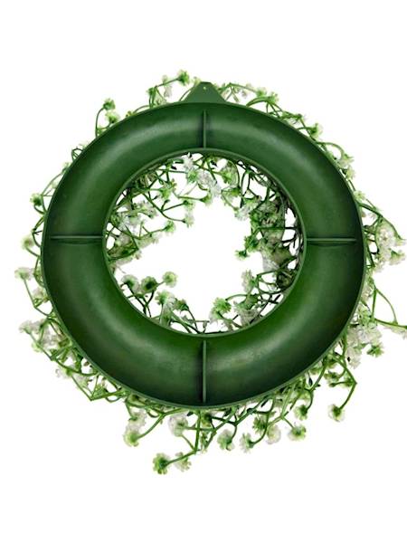 Wianek z gipsówki 28 cm