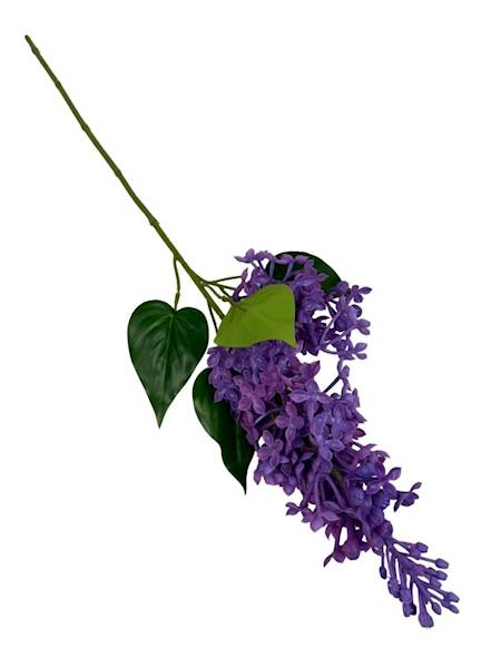 Bez silikonowy gałązka 70 cm fioletowy