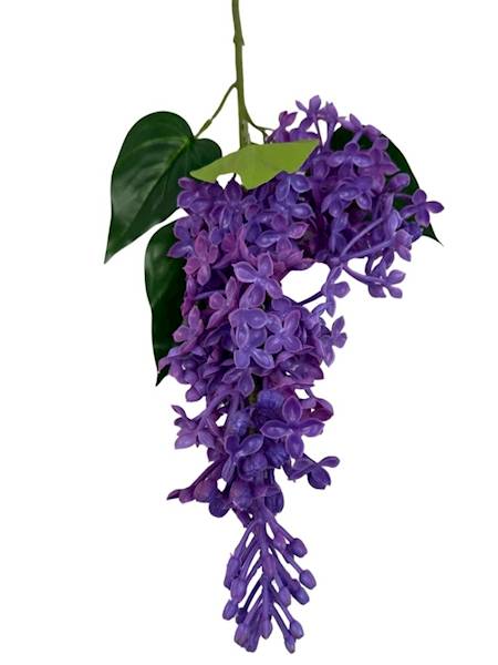 Bez silikonowy gałązka 70 cm fioletowy