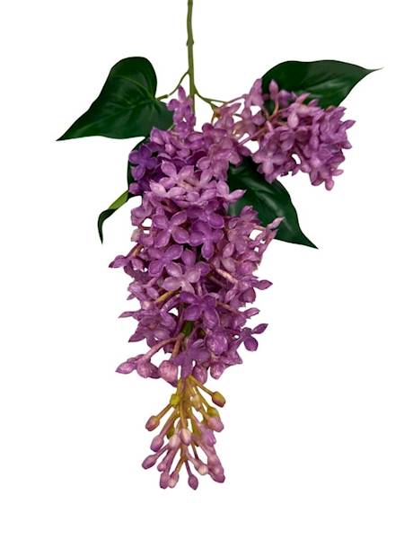 Bez silikonowy gałązka 70 cm brudny fiolet