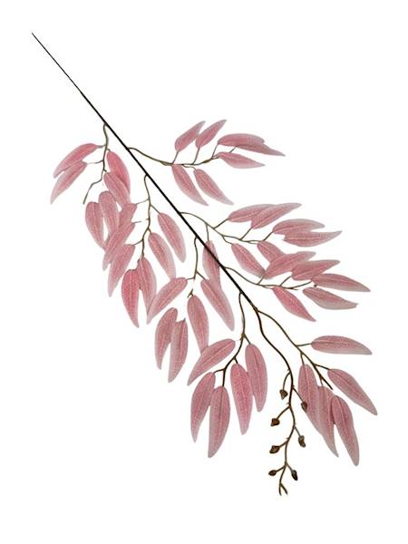 Ruskus gałązka 63 cm różowy