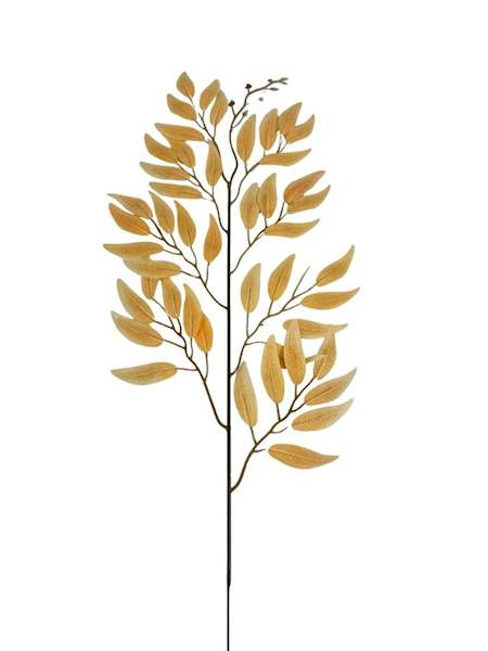 Ruskus gałązka 63 cm żółty