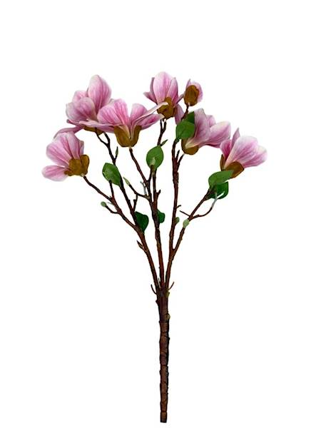 Magnolia bukiet silikonowy 55 cm różowy
