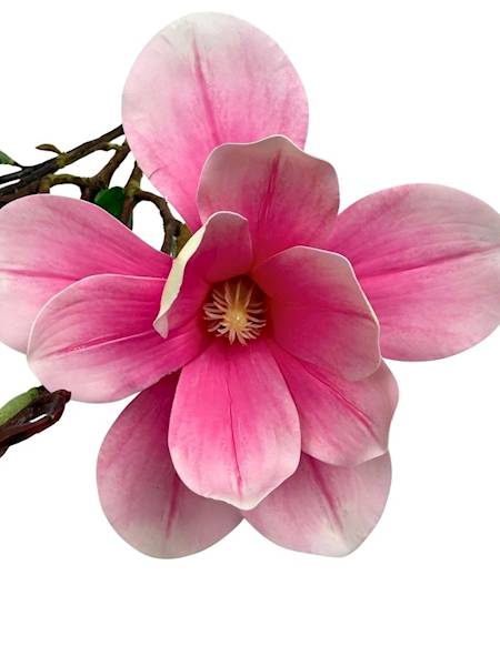 Magnolia bukiet silikonowy 55 cm różowy