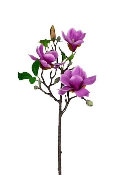Magnolia gałązka 64 cm fioletowa